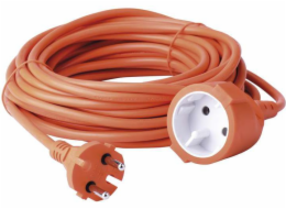 Emos Garden prodlužovací kabel bez uzemnění 10m oranžový (P01310)