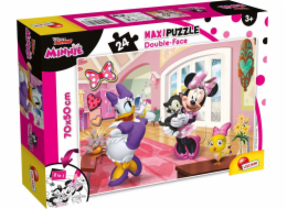 Lisciani Oboustranné puzzle maxi 24 Minnie Mouse