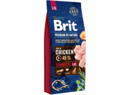 Brit Premium by Nature Senior L+XL 15kg granule pro psy