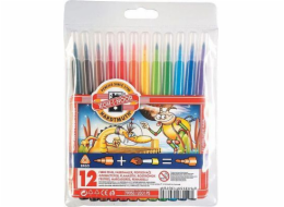 Koh a Noor Felt -tip Pens 12 podložky