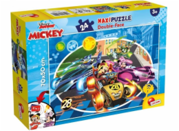 Lisciani Oboustranné maxi puzzle 24 Mickey Mouse