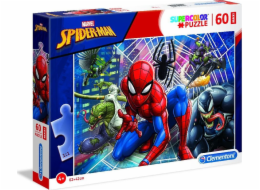 Puzzle 60 dílků Maxi Super Color - Spider-Man