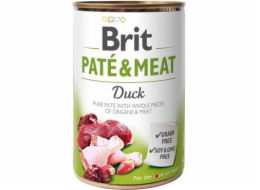 BRIT Paté & Meat Duck - vlhké krmivo pro psy - 400g