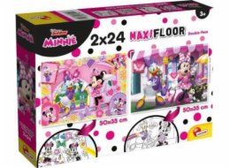 Lisciani Puzzle Supermaxi 2x24 Minnie