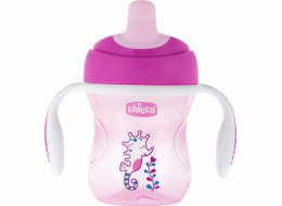 Chicco 692110-STŘÍBRNÝ HRNEK S VÝPOJKEM 6M+