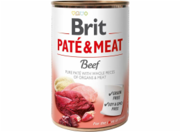 BRIT Paté & Meat Beef - vlhké krmivo pro psy - 400g