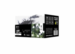Vánoční osvětlení Emos 100 LED studená bílá