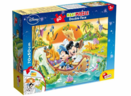 Lisciani Puzzle dwustronne MAXI 60el Mickey 304-48205