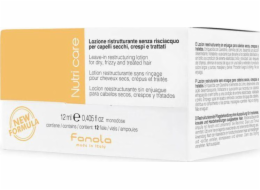 Fanola FANOLA_Nourishing Leave-In Restructing Lotion vyživující balzám pro suché a poškozené vlasy v ampulích 12x12ml