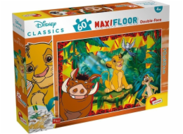 Lisciani LISCIANI DISNEY OBOUSTRANNÉ PUZZLE MAXI PODLAHA LVÍ KRÁL 60 EL.