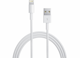 Kabel USB Techly Techly USB2.0. Lightning Cable, 1m, Weiß, Blister