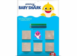 Multiprint MULTIPRINT BABY SHARK STAMPS BLISTER 5 KS.