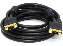 Kabel D-Sub (VGA) - D-Sub (VGA) 15m czarny