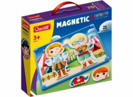 Quercetti Puzzle magnetyczne 21 Dress Up Carnival