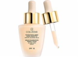 Collistar Serum Foundation Perfect Nude SPF15 Second Skin Effect pleťová báze 0 Cameo 30 ml