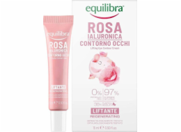 Equilibra EQUILIBRA_Rosa Regenerating Lifting Eye Contour Cream růžový liftingový oční krém s kyselinou hyaluronovou 15ml