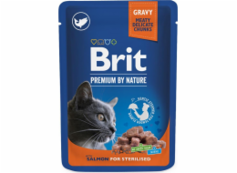 BRIT  CAT PREM.LOSOS NA STERILIZOVANÝ SÁČEK 100G 111833 460