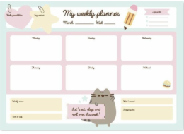 Pusheen Weekly Planner z kolekce Foodie