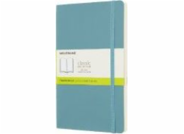 Moleskine  Reef Blue Notebook Large Plain Soft