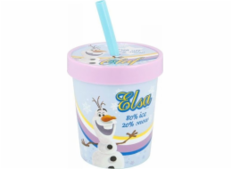 Frozen Frozen Zmrzlinový pohár s brčkem 560 ml