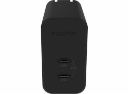 Mophie Charger Mophie Gan Charger Dual Charger s dvojitým USB-C 67W (bílá)