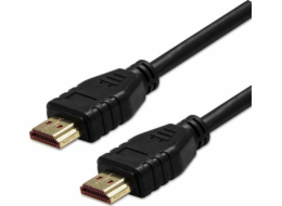 HDMI-HDMI kabel 1m černý