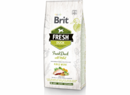 Brit Fresh Duck with Millet Active Run & Work 12kg granule pro psy