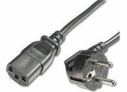 MicroConnect napájecí kabel 1m černý IEC320