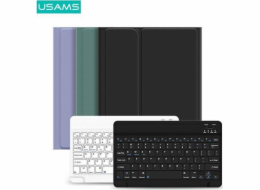 Usams USAMS Winro pouzdro s klávesnicí iPad 10.2 fialové pouzdro-bílá klávesnice/fialový kryt-bílá kayboard IP1027YR03 (US-BH657)