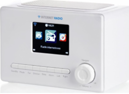 Rádio přehrávač Art INTERNETOVÉ RÁDIO WIFI1002 3.2 barevný LCD bílý ART