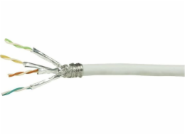 LogiLink LogiLink Netzwerk Verlegekabel S/FTP Cat.7, bílá, 305m