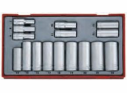 Sada zásuvek na nářadí Teng 3/8 16ks (144300100)