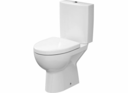 Cersanit Kompaktní WC set Parva splachovací nádržka + WC sedátko s měkkým zavíráním (K27-004)