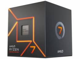 AMD Ryzen 7 7700 100-100000592BOX CPU AMD RYZEN 7 7700, 8-core, 3.8GHz, 40MB cache, 65W, socket AM5, BOX