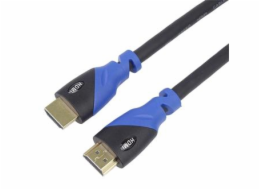 PREMIUMCORD Kabel HDMI - Ultra HDTV, 3m (Color, zlacené konektory)