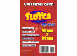 Univerzální pouzdro na karty SLOYCA 58x88mm (100ks) SLOYCA