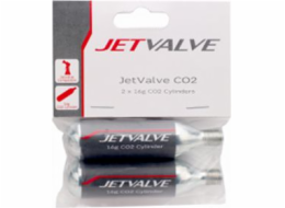 Weldtite Gas Cartridge Jetvalve CO2 16g 2 kusy (WLD-07007)