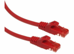 Maclean RJ-45/RJ-45, kat.6, U/UTP, červená, 3m (MCTV-303R)