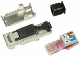 LogiLink Cat.6A RJ45 zástrčka, stíněná bez nářadí (MP0040)