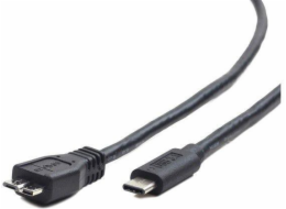 Gembird USB-C - microUSB kabel 1m černý (CCP-USB3-MBMCM-1M)