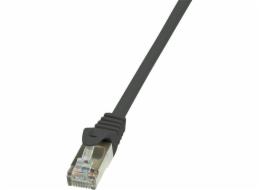 LogiLink Patchcord CAT 6 F/UTP EconLine 0,5 m, černý (CP2023S)