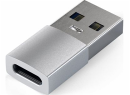 USB adaptér Satechi SATECHI ADAPTÉR TYPU-A NA TYP-C | stříbrný