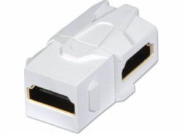 Lindy HDMI 90o Doppelkupplung Keystone pro Wanddose Keystone Wand - 60490