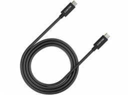 CANYON kabel UC-44, USB-C – USB-C (240W, 48V/5A, 40Gbps Data, 4K@120Hz) 1m, černá