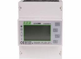 F&amp;F 3-fázový elektroměr s LCD displejem 100A LE-03MB