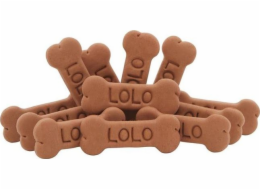 Lolo Pets Classic DOG COOKIES BONES L ČOKOLÁDA 17kg