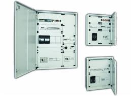 Eti-Polam Prázdná skříň Etibox 4 x 24 přisazená IP41 šedá 550 x 650 x 160 mm (001101401)