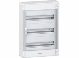 Schneider Electric Přisazený kryt Pragma IP30 3 x 18 modulů průhledné dveře (PRA29318)