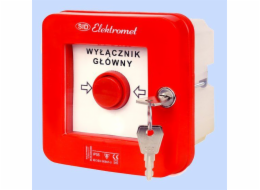 Elektromet Alarmový spínač se 4R zámkem /HLAVNÍ SPÍNAČ/ IP55 WGZ-6s (921495)