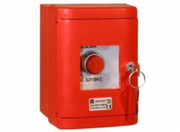 Spamel SP22 FIRE TLAČÍTKO IP55 červené (SP22-WC-11/OBC)